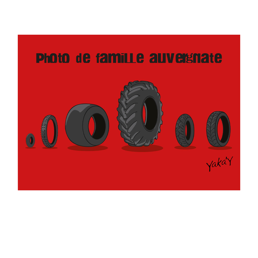 Magnet photo de famille