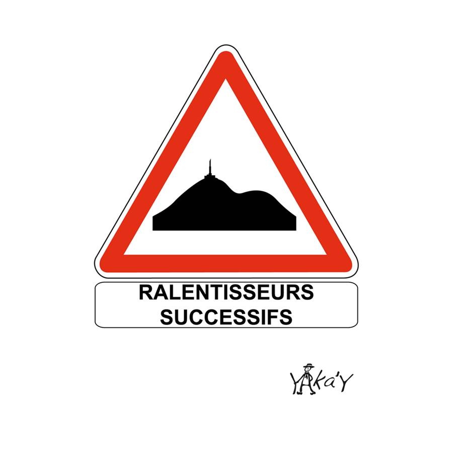 Magnet ralentissseurs successifs