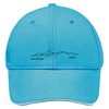 casquette bleu turquoise chaine des puys