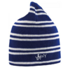 BONNET RAYE BLEU LOGO