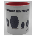 Mug pneu auvergnat rouge