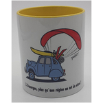 Mug 2cv jaune