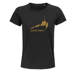 T-SHIRT NOIR SPORTIVE AUVERGNATE IMPRESSION COULEUR CUIVRE
