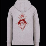 SWEAT GRIS CHINE BOUGNAT DOS