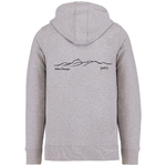 veste zippee dos pdd noir