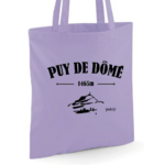 tote bag puy de dome lavande