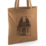 tote bag cathedrale chocolat