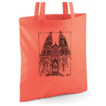 tote bag cathedrale  corail