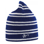 BONNET RAYE BLEU LOGO