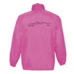 coupe vent rose dos