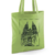 tote bag cathedrale vert