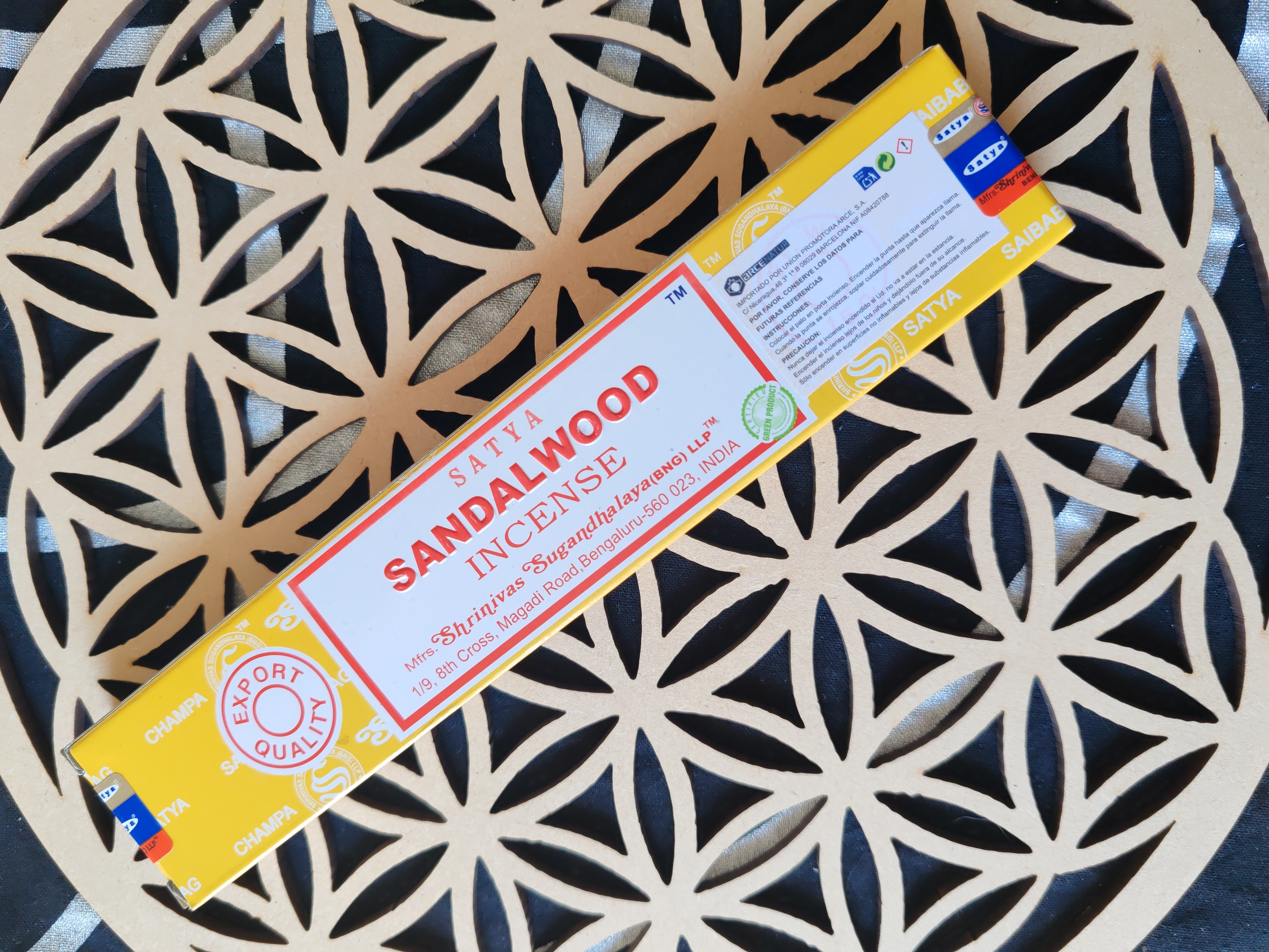 ENCENS SATYA BOIS DE SANTAL