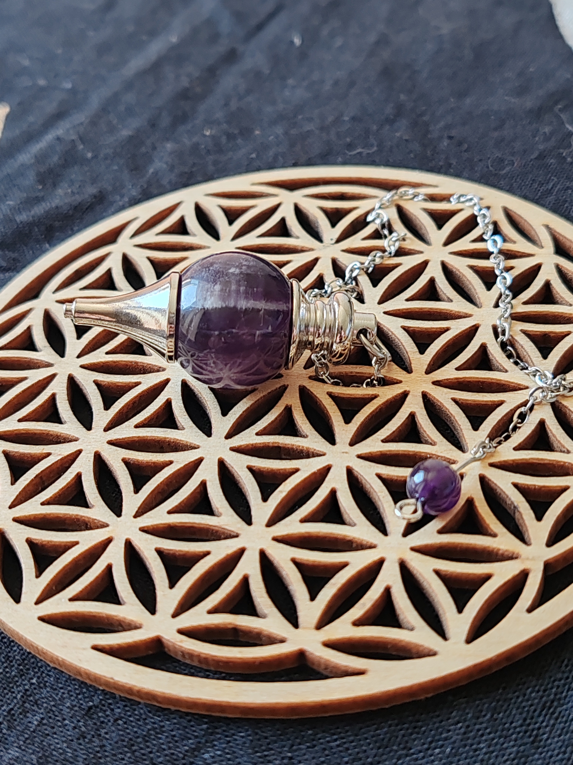 PENDULE AMETYSTE