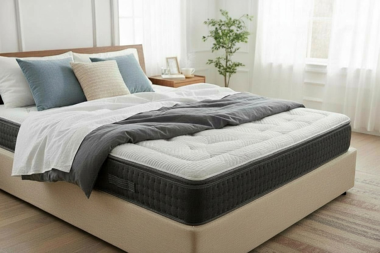 Matelas-hôtel-Duchesse-ressorts-ensachés-chambre dhotel-Komalhotel