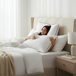 oreiller-Plum air-hotel-chambre dhotel-plumettes-synthétique-Belnou