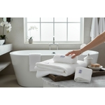 Nevea-serviette-éponge-professionnel-hôtellerie-gite-chambre dhôtes-salle de bain