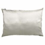 Ashley-taie oreiller soie - 50 x 70 - Perle - Komalhotel