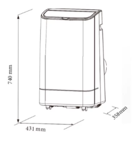Schéma climatisation Frico 3.5KW