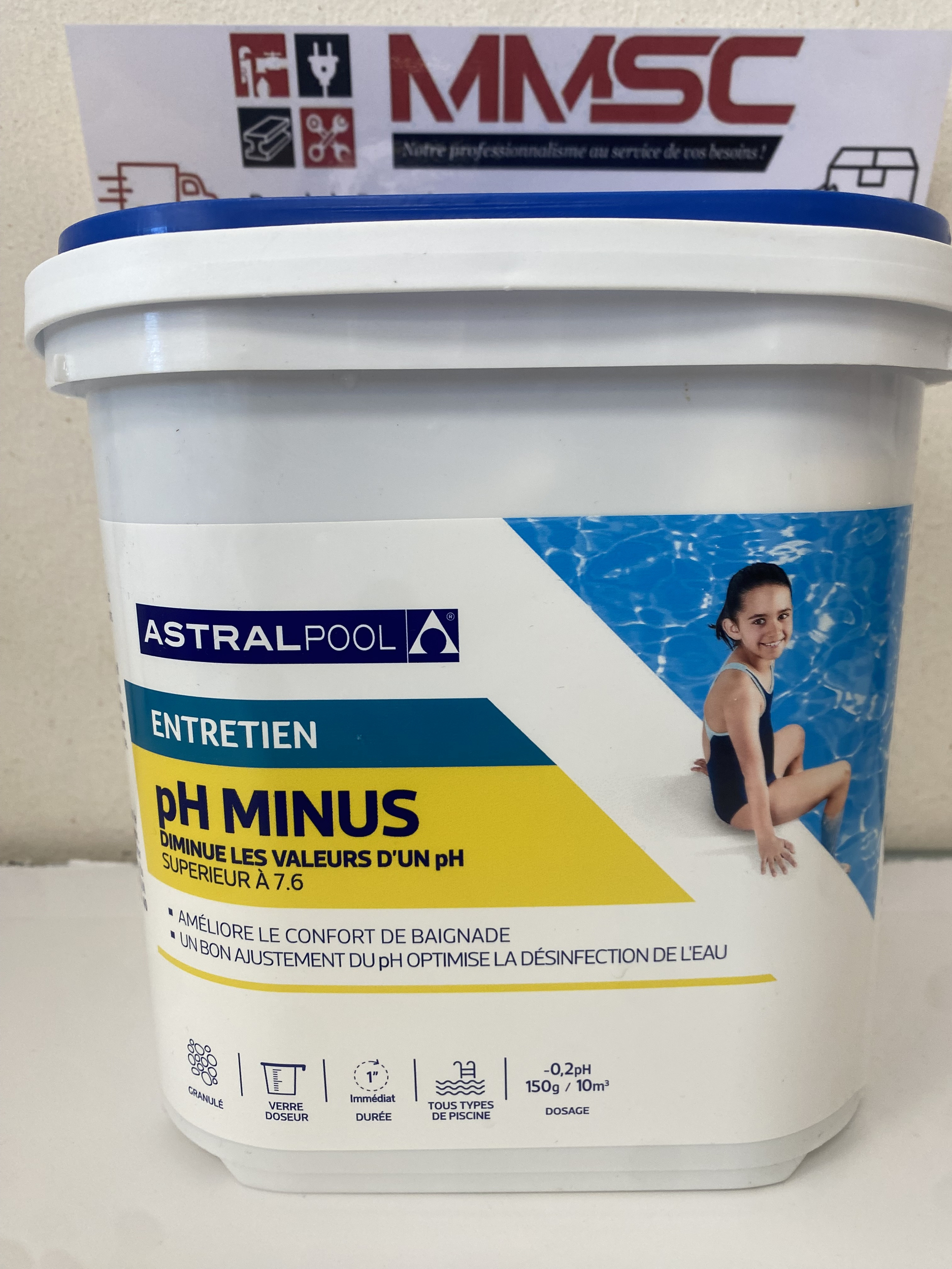 Piscine PH Minus