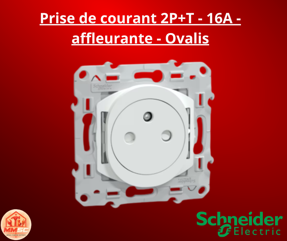 Prise de courant Ovalis
