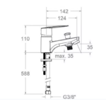 MITIGEUR BAIN DOUCHE VALMY SCHEMA MONOTROU