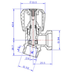 Schéma robinet machine a laver