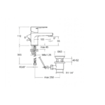 Schema mitigeur lavabo similaire
