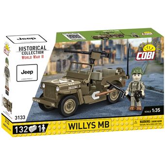 Cobi-3133-Char-Willys-Mb-Jeu-de-Construction