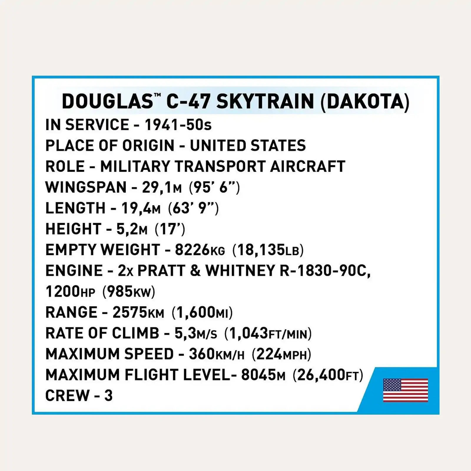 05750-Cobi-C47-specif
