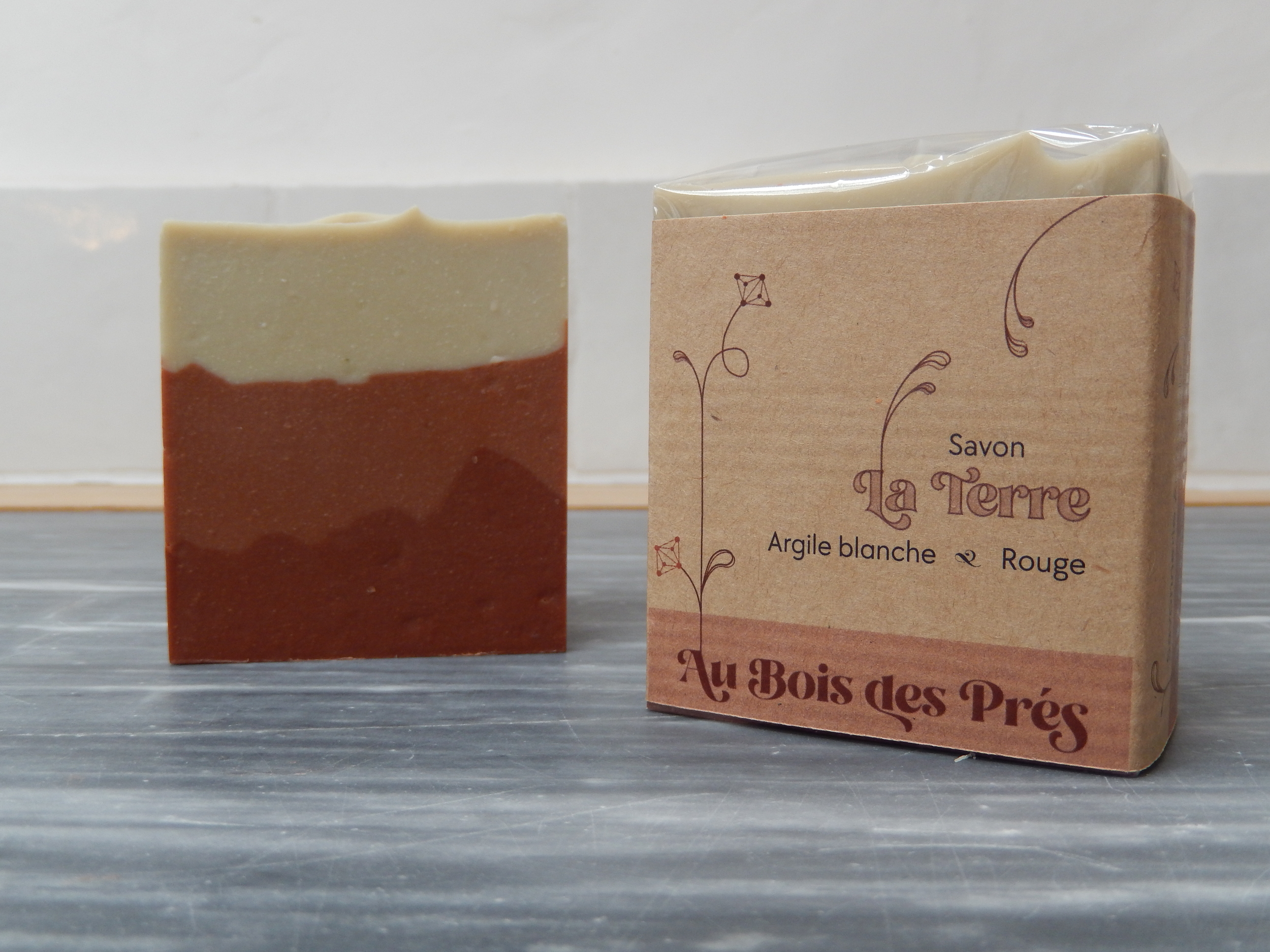 le savon maxi format familial riche en argile