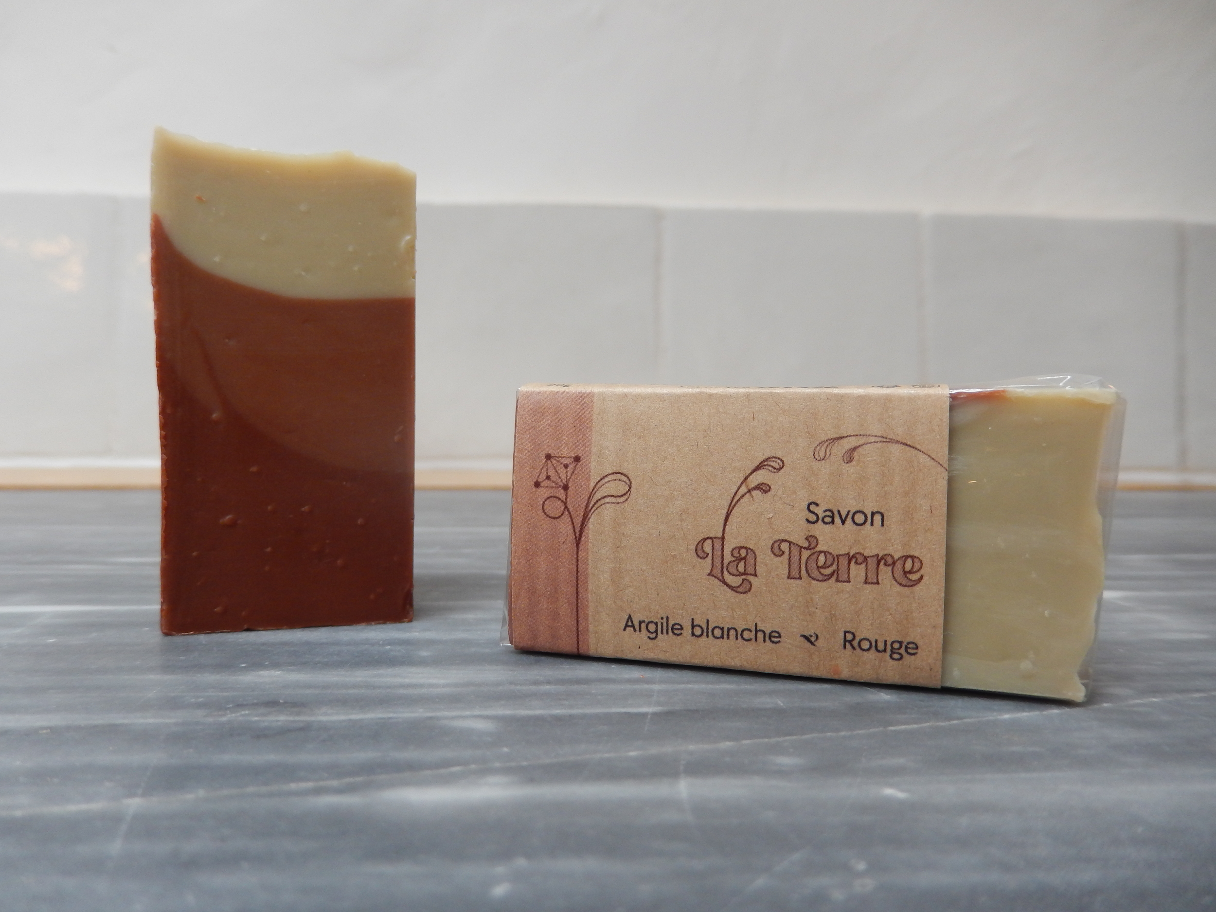 Mini savon la terre enrichi en argile