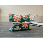 Pochette savon fleur blanche