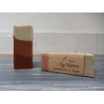 demi savon argile rouge et blanche