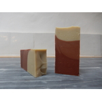 mini savon riche en argiles blanche et rouge