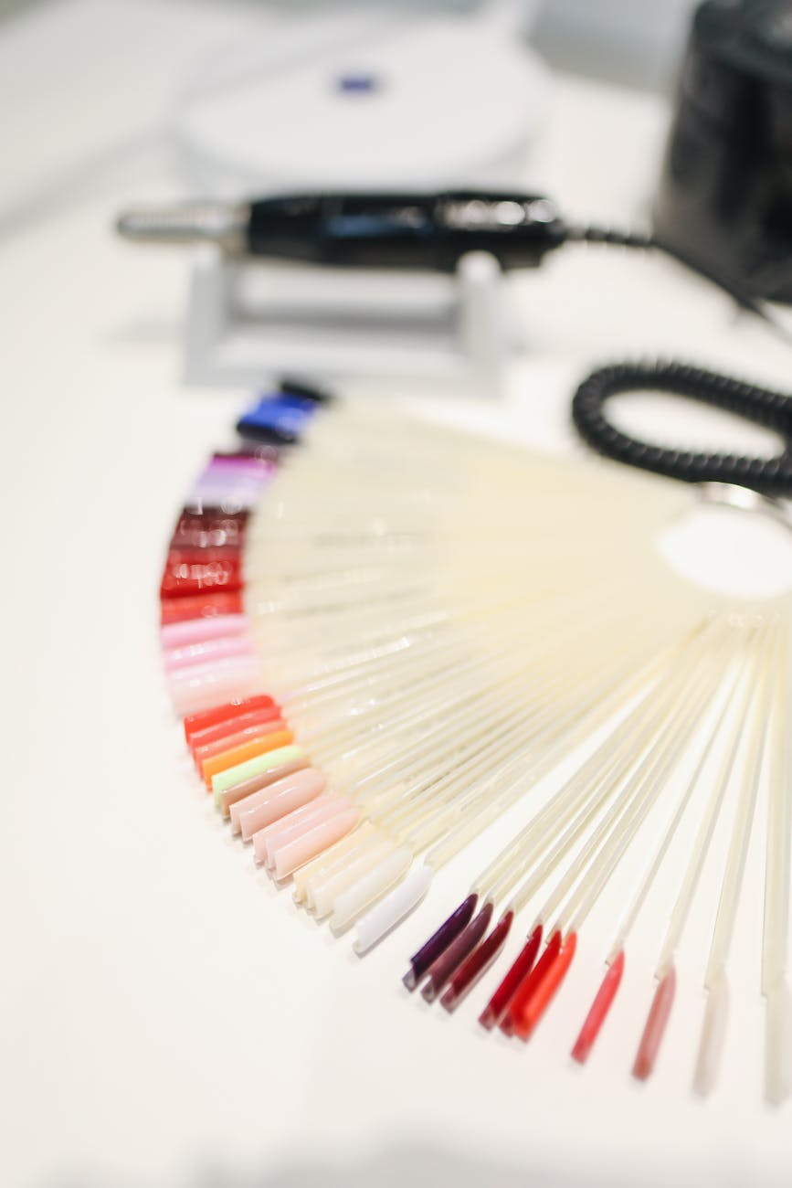 echantillons d ongles artificiels