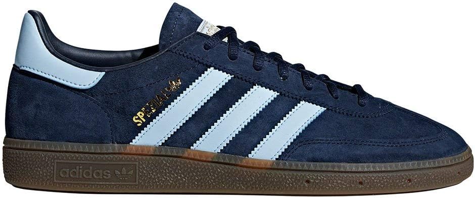 Sneaker basse cuir daim Handball Spezial Adidas, vue de profil