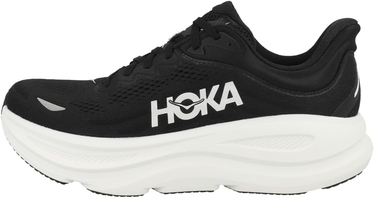 Sneaker running amorti maximal Bondi 9 Homme Hoka, vue de profil