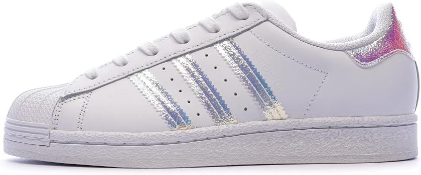 Sneaker basse coquée Superstar Enfant Adidas, vue de profil