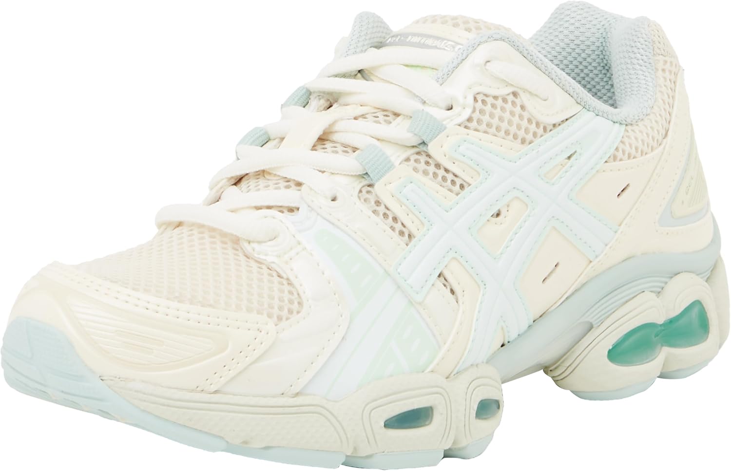 Sneaker running réédition Gel-Nimbus 9 Femme Asics, vue de profil