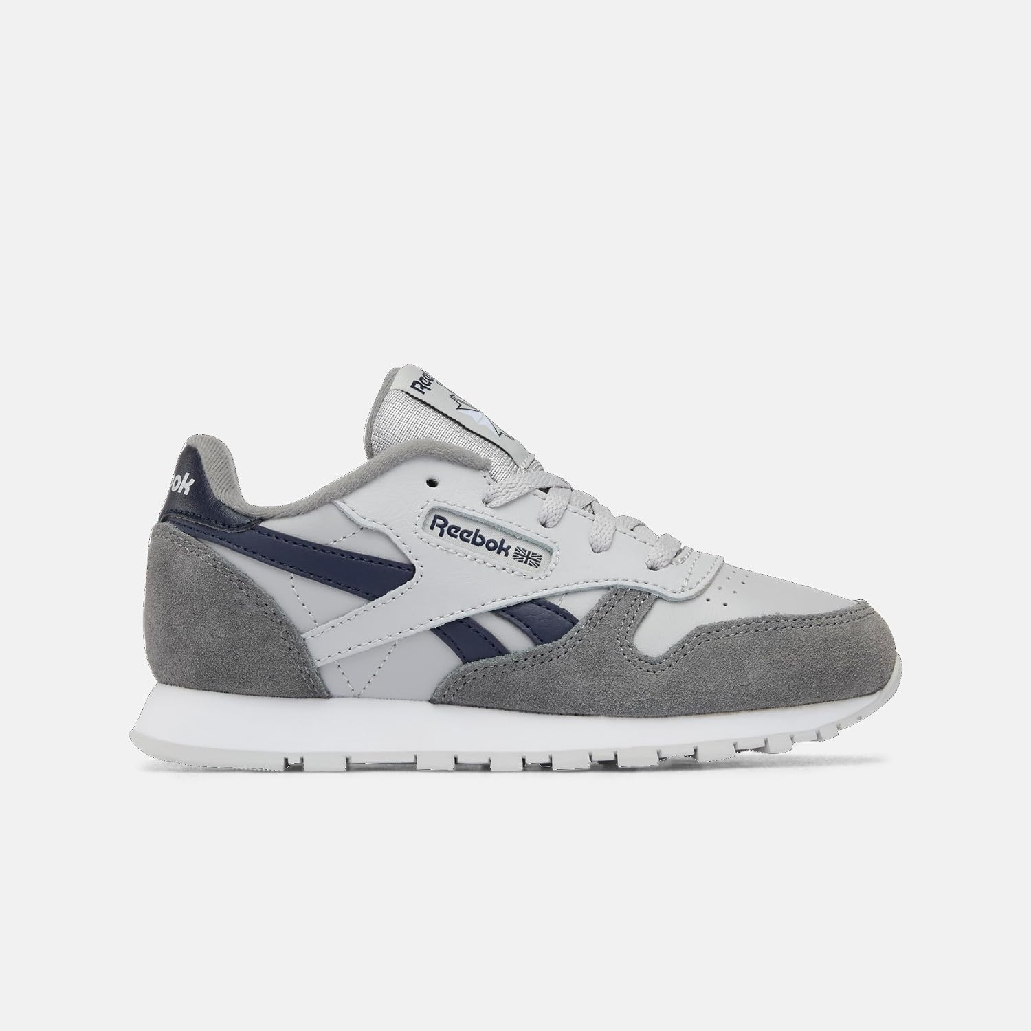 Sneaker basse cuir Classic Leather Enfant Reebok, vue de profil
