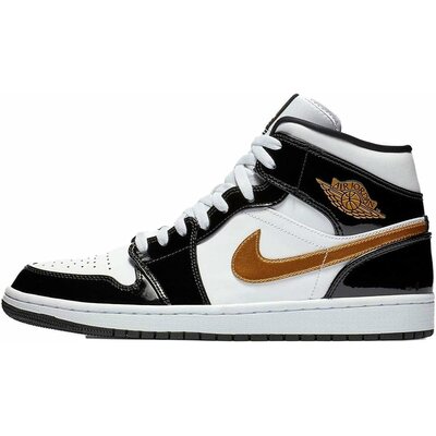 Sneaker montante Air Jordan 1 Mid Nike, vue de profil