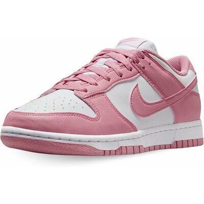Sneaker basse bicolore Dunk Low Nike, vue de profil