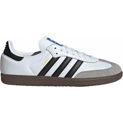 Sneaker basse cuir daim Samba OG Adidas, vue de profil