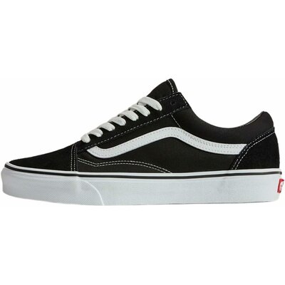 Sneaker basse toile et daim Old Skool Vans, vue de profil