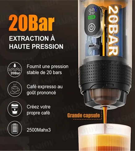 Machine a cafe portable