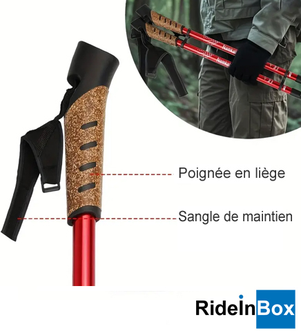 Batons de marche randonnee, trekking