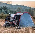 Tente tunnel moto