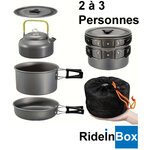 vaisselle camping set de table