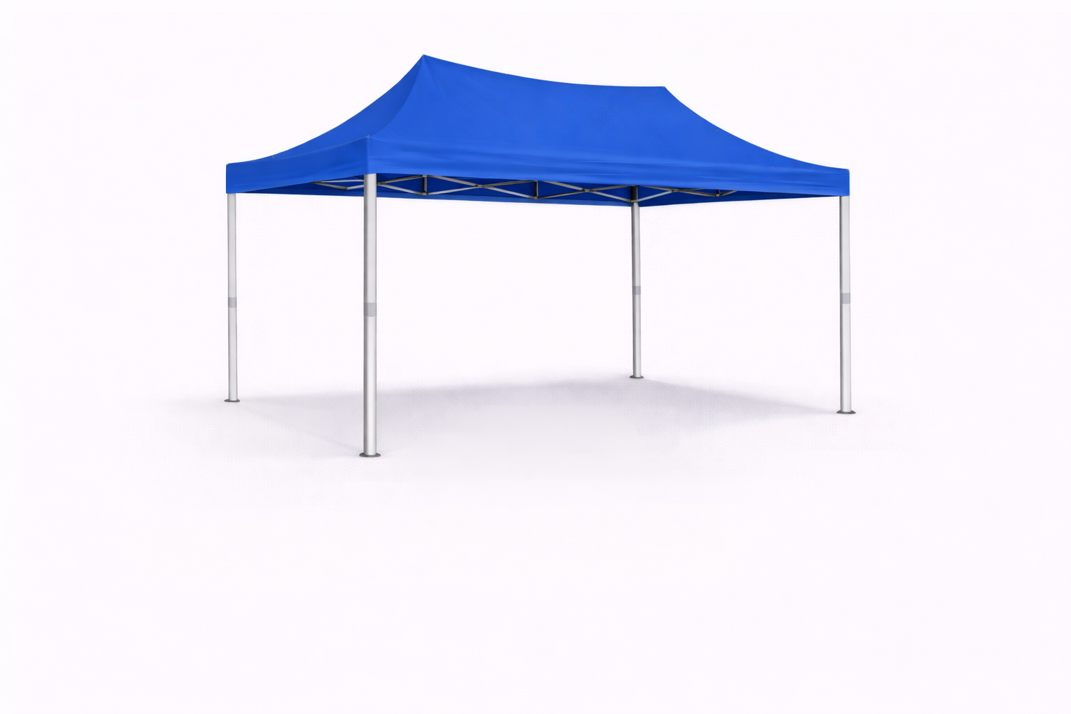 tente pliante 3x2 Aluminium bleu sans parois