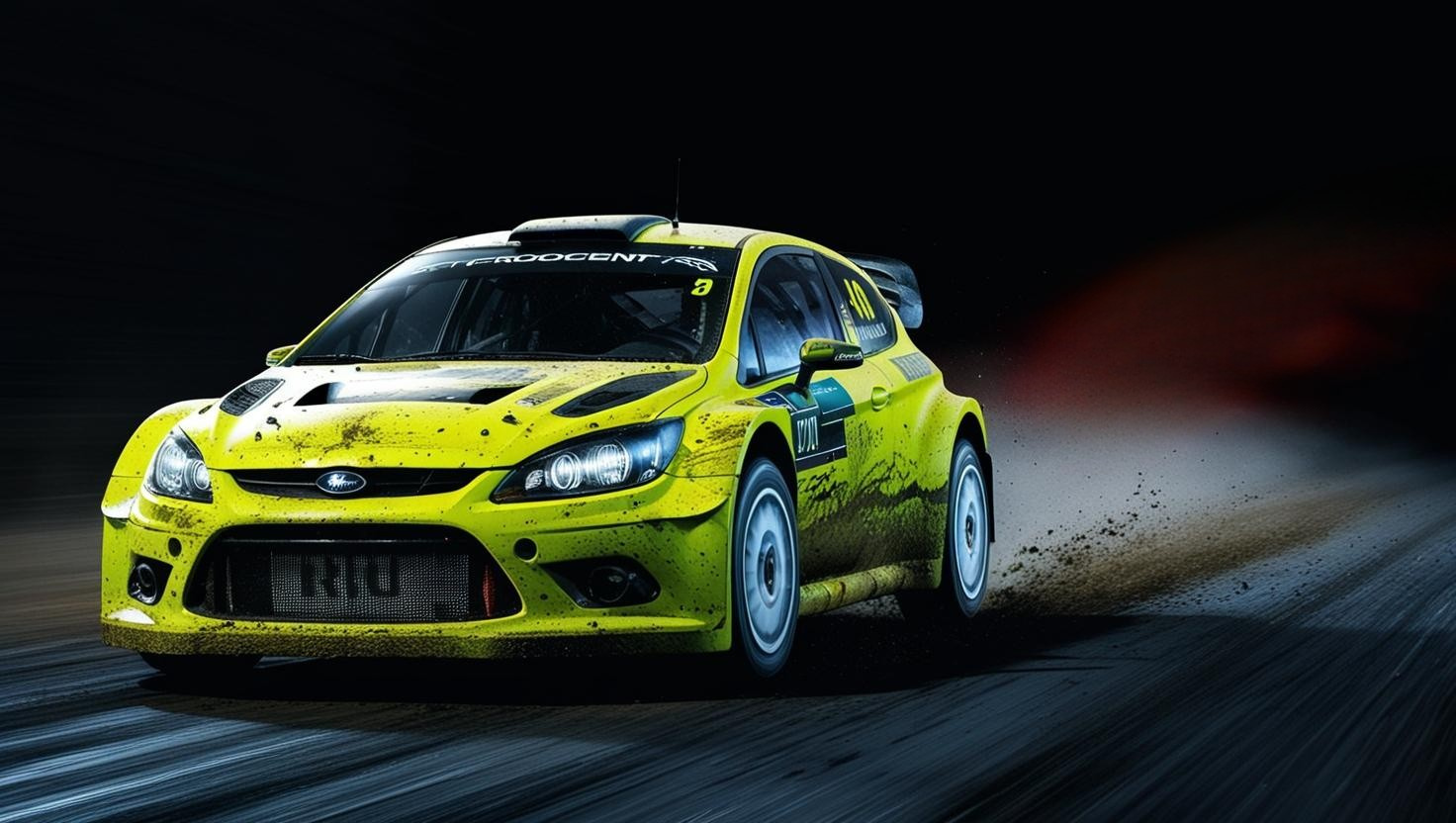 voiture jaune